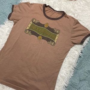 Butterbeer Ringer Tee